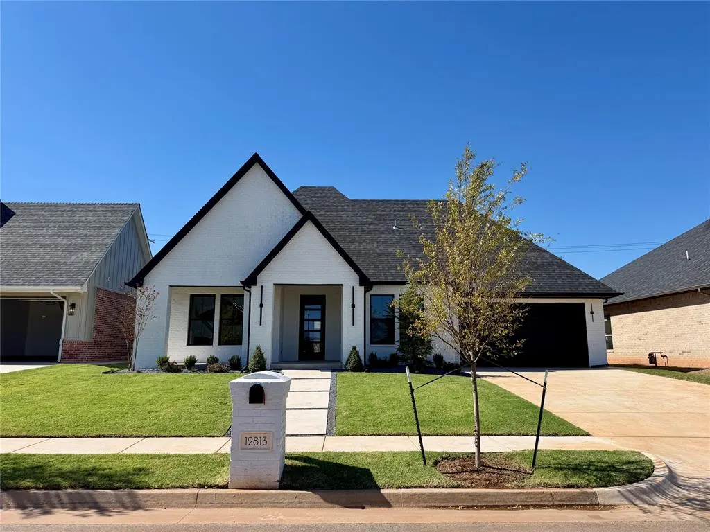 Front exterior — 12813 Cobblestone Curve Road, Oklahoma City, OK 73142