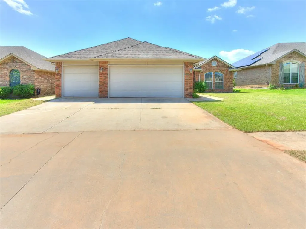 Front exterior — 9217 Crooked Creek Lane, Oklahoma City, OK 73160