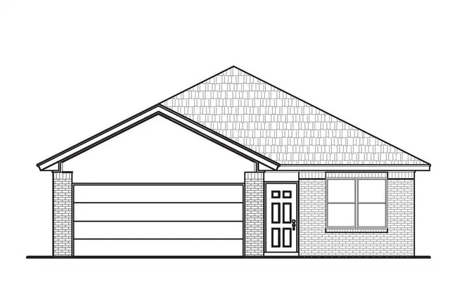 Front exterior — 1800 Olive Way, Moore, OK 73160