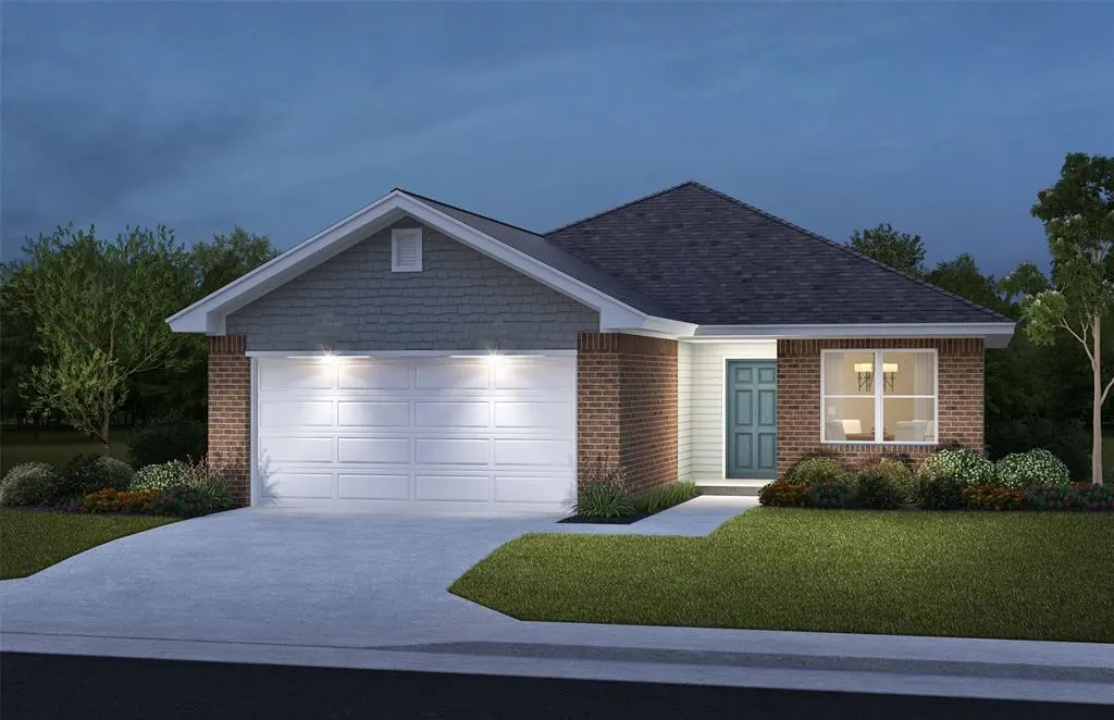 Front exterior — 1805 Olive Way, Moore, OK 73160
