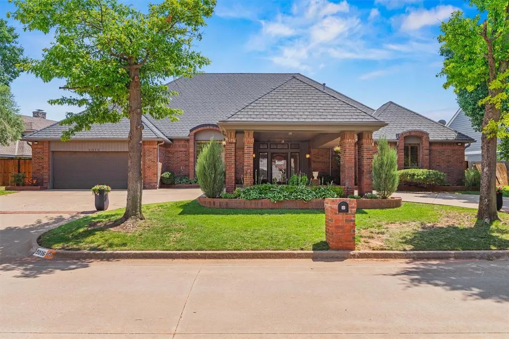 Front exterior — 5016 Misty Glen Circle, Oklahoma City, OK 73142