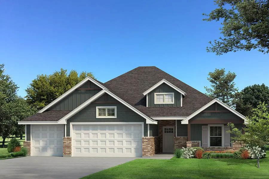 Front exterior — 3212 Colt Way, Moore, OK 73160