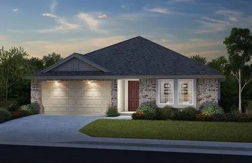 Front exterior — 1801 Olive Way, Moore, OK 73160