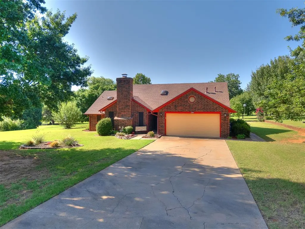 Front exterior — 2201 Dena Drive, Guthrie, OK 73044