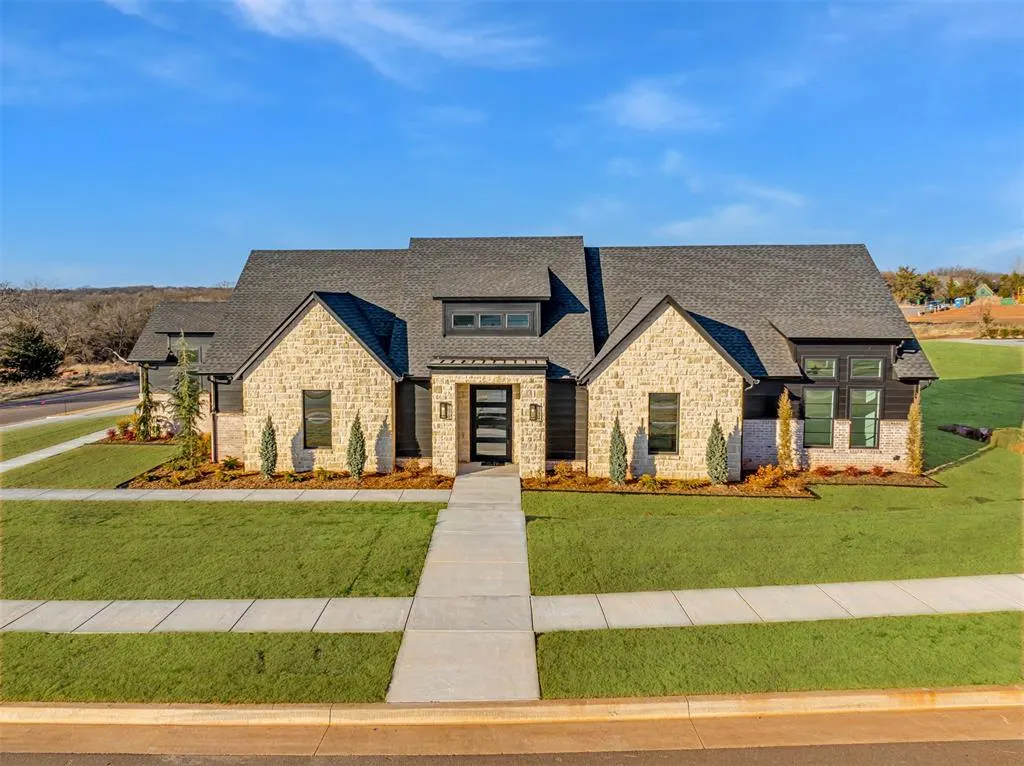 Front exterior — 9401 Millstone Court, Arcadia, OK 73007