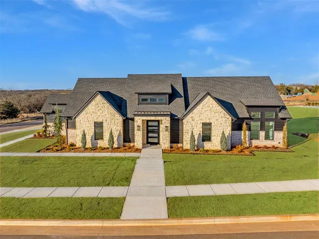 Front exterior — 9401 Millstone Court, Arcadia, OK 73007