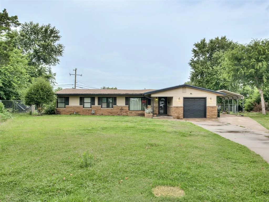 Front exterior — 7101 Hilltop Court, Oklahoma City, OK 73110