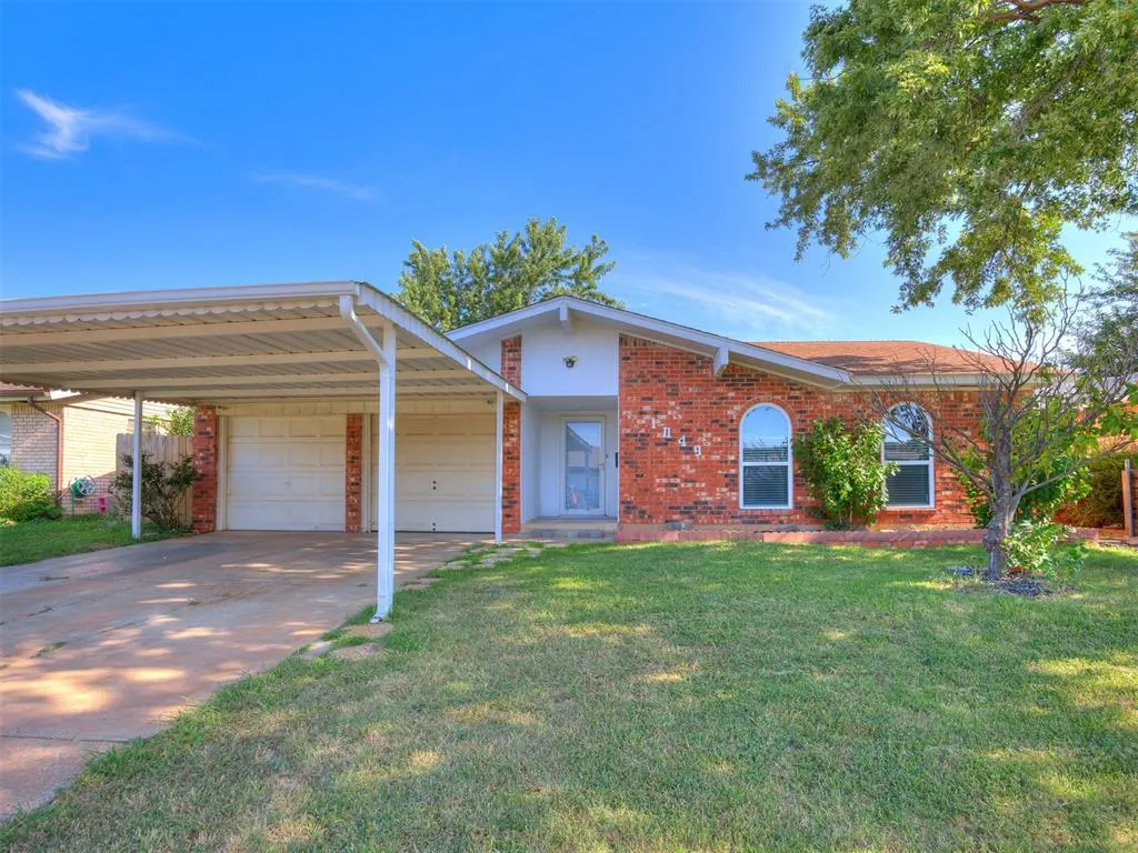 Front exterior — 1049 SW 3rd Street, Moore, OK 73160