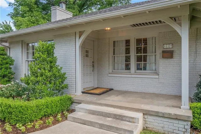 Front exterior — 1109 Marlboro Lane, Oklahoma City, OK 73116