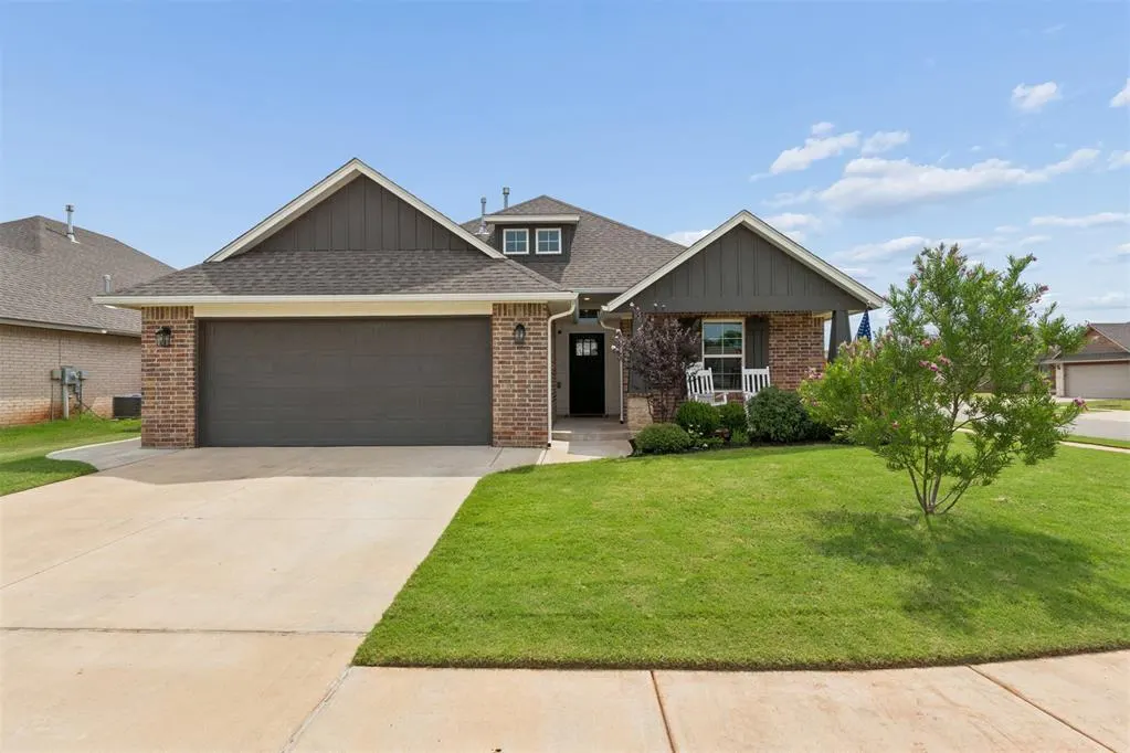 Front exterior — 4412 Wind Haven Drive, Oklahoma City, OK 73179