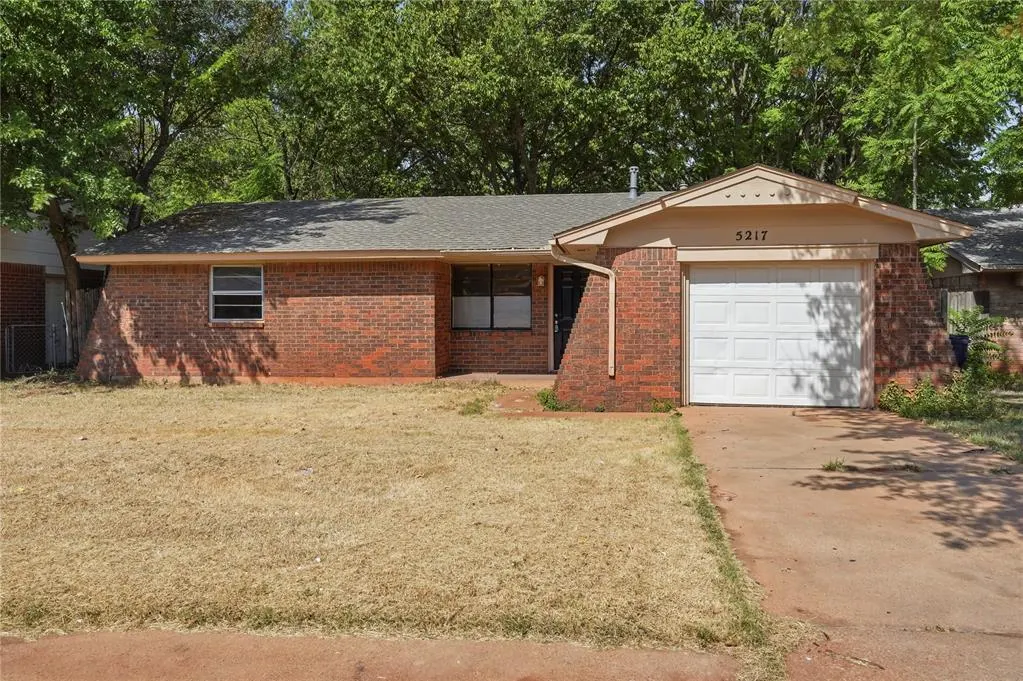Front exterior — 5217 Brookdale Drive, Oklahoma City, OK 73135