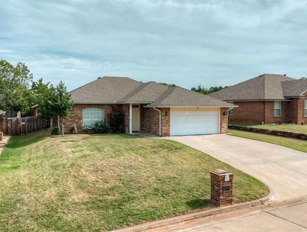 Front exterior — 2244 Gray Dove Drive, Shawnee, OK 74804