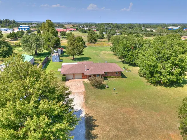 Front exterior — 19865 NE 10th Street, Harrah, OK 73045