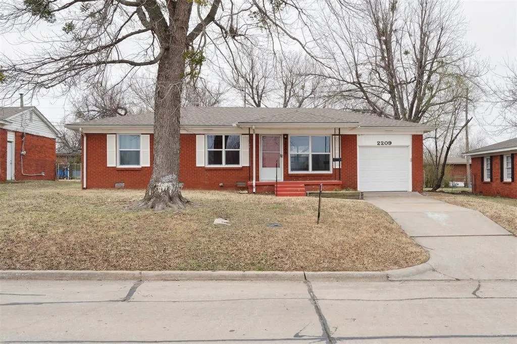 Front exterior — 2209 Flannery Drive, Oklahoma City, OK 73110
