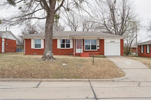 Front exterior — 2209 Flannery Drive, Oklahoma City, OK 73110