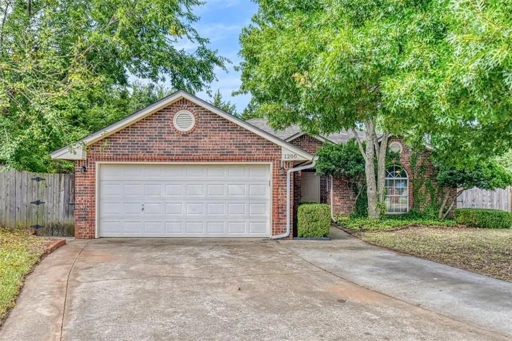 Front exterior — 1200 Teakwood Drive, Norman, OK 73071