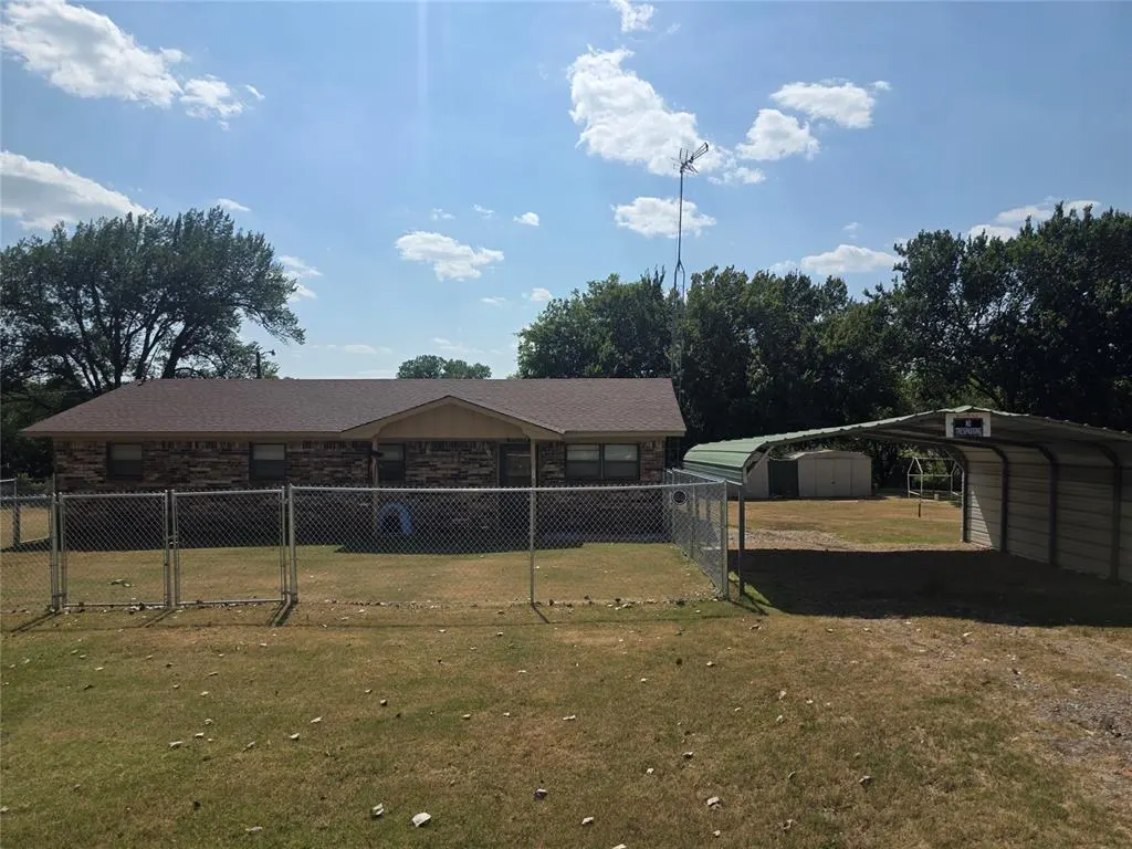 Front exterior — 2982 County Street 2800, Ninnekah, OK 73067