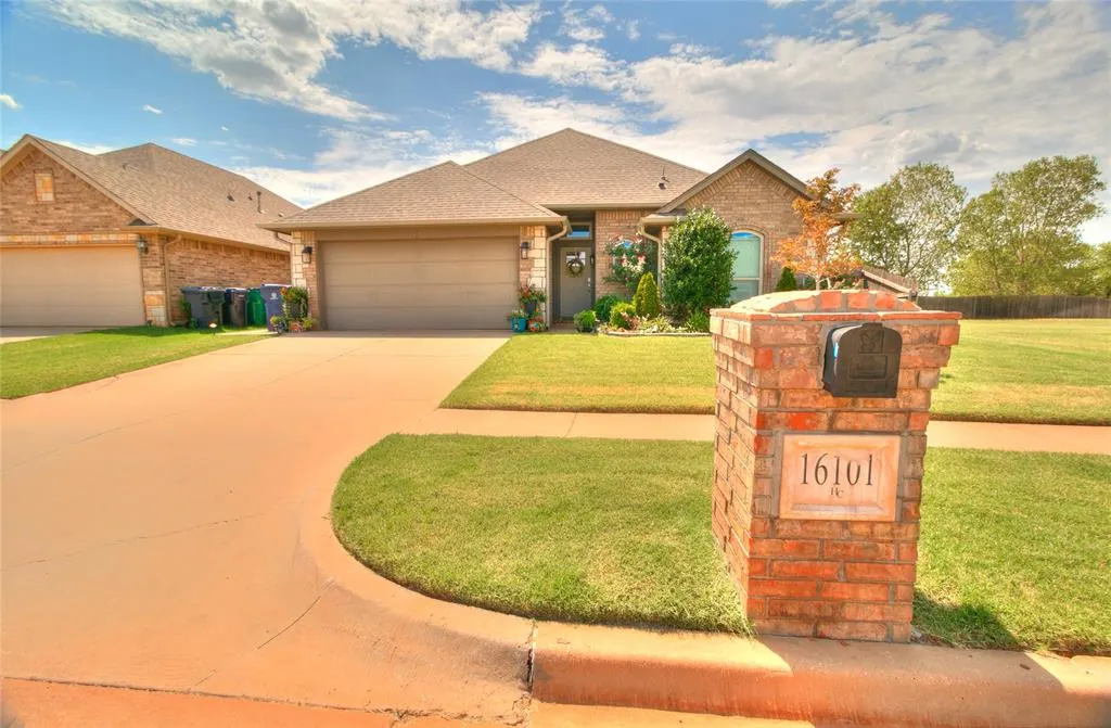 Front exterior — 16101 Iron Tree Lane, Edmond, OK 73013