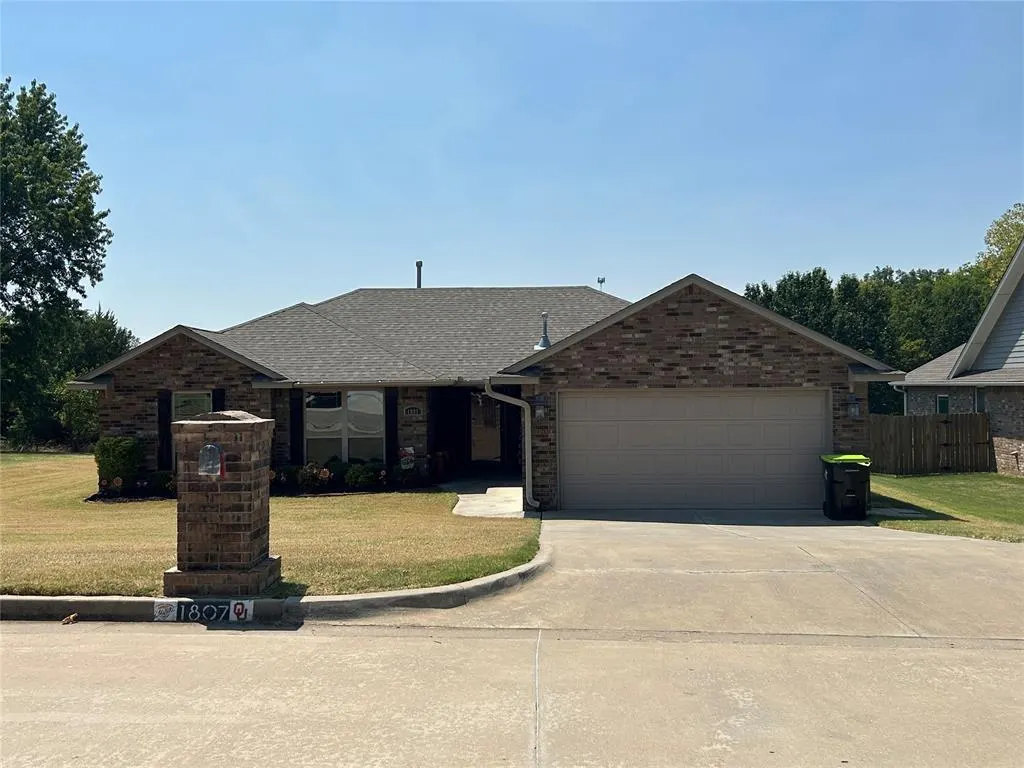 Front exterior — 1807 Anthony Avenue, Purcell, OK 73080