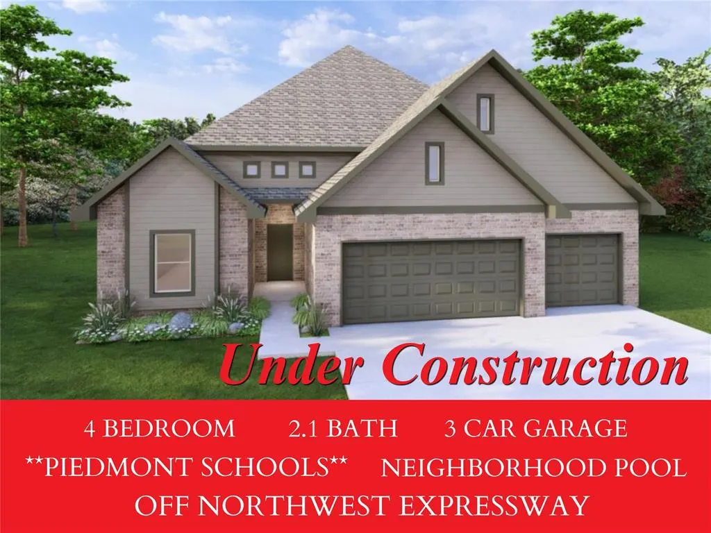 Front exterior — 14317 Village Trail, Piedmont, OK 73078
