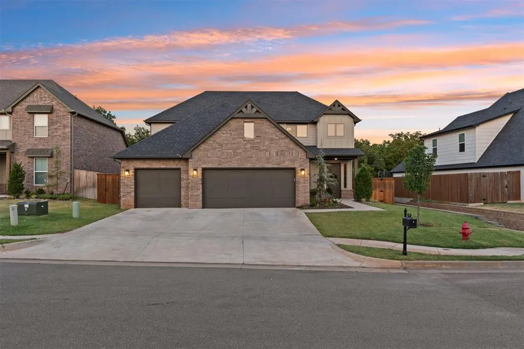Front exterior — 4300 Luke Lane, Edmond, OK 73034