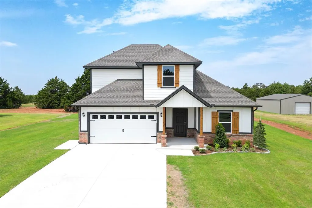 Front exterior — 11525 Ward Road, Edmond, OK 73044