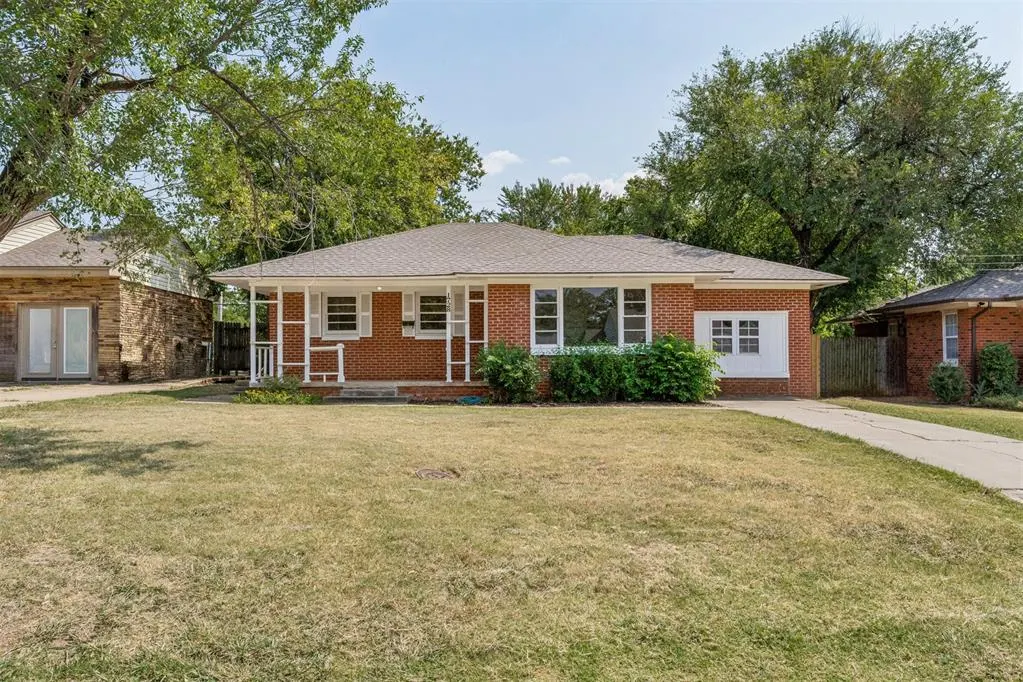 Front exterior — 1728 Andover Court, Oklahoma City, OK 73120