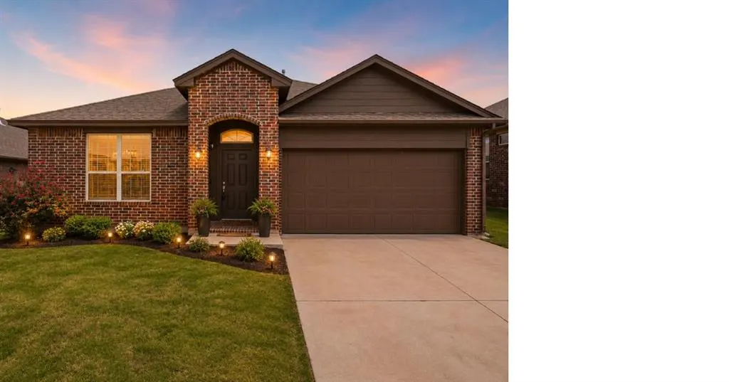Front exterior — 9520 Timberland Lane, Yukon, OK 73099