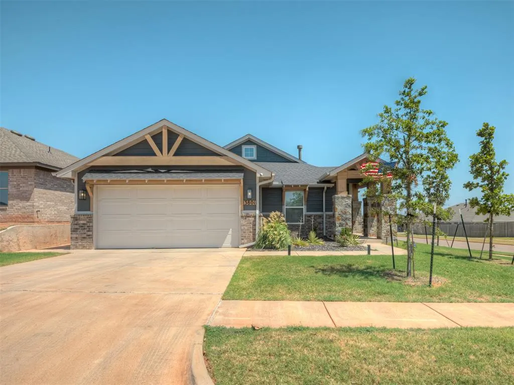 Front exterior — 3801 Cassidy Drive, Norman, OK 73069