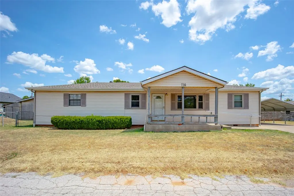 Front exterior — 714 N Jefferson Avenue, Blanchard, OK 73010