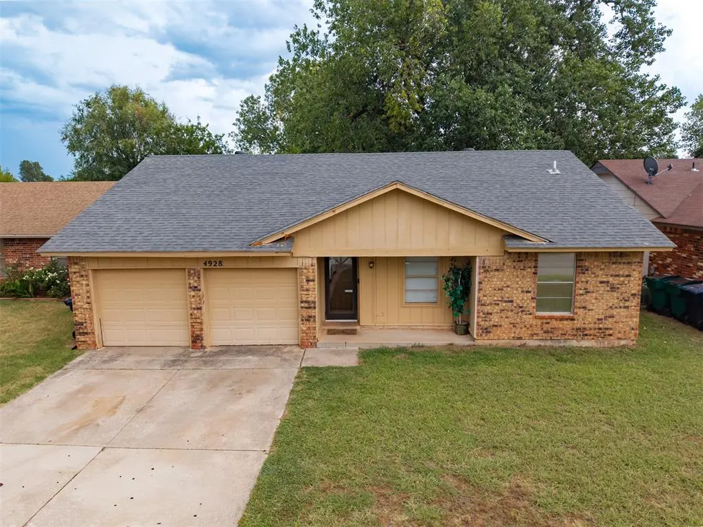 Front exterior — 4928 Gaines Street, Oklahoma City, OK 73135