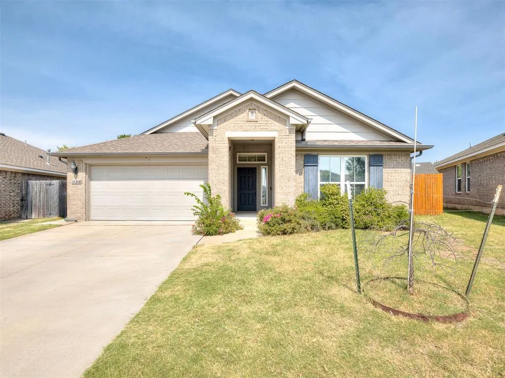 Front exterior — 15508 Rosedown Drive, Oklahoma City, OK 73170