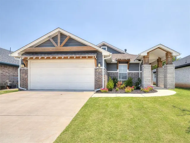 Front exterior — 18816 Caballero Drive, Edmond, OK 73012