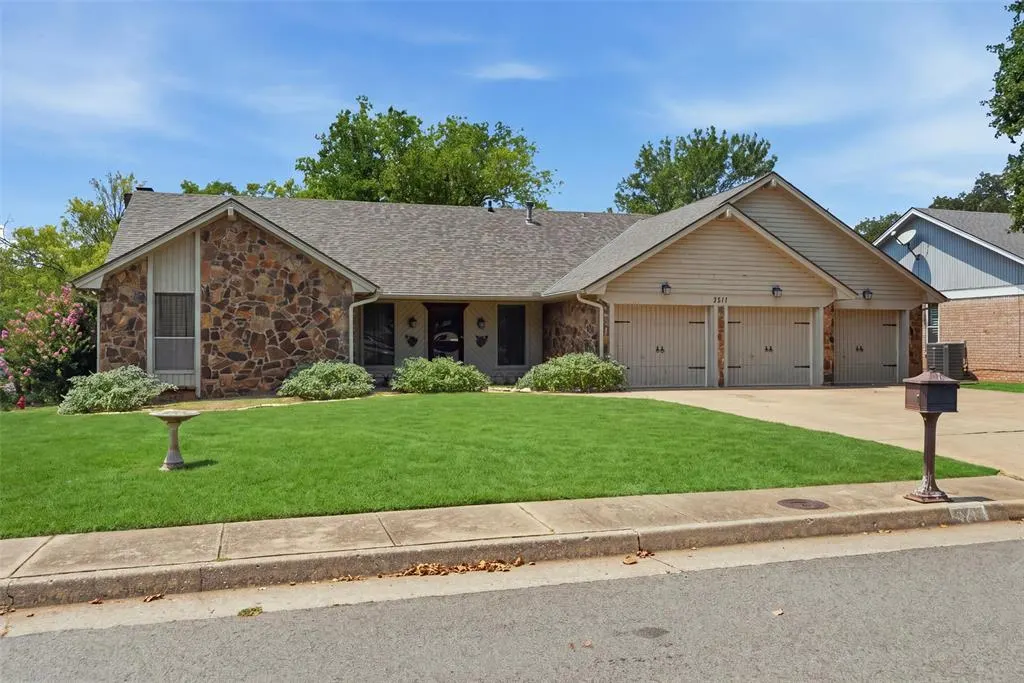Front exterior — 3711 Marked Tree Drive, Edmond, OK 73013