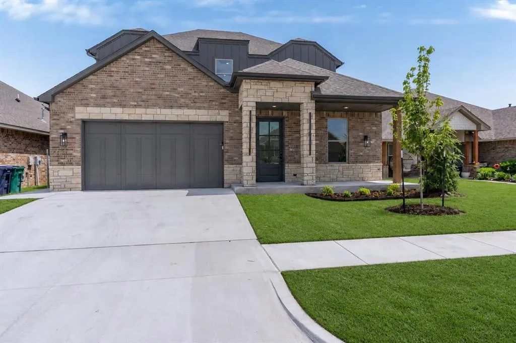Front exterior — 12824 High Plains Avenue, Oklahoma City, OK 73142