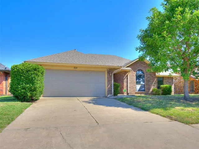 Front exterior — 221 Cypress Drive, Oklahoma City, OK 73170