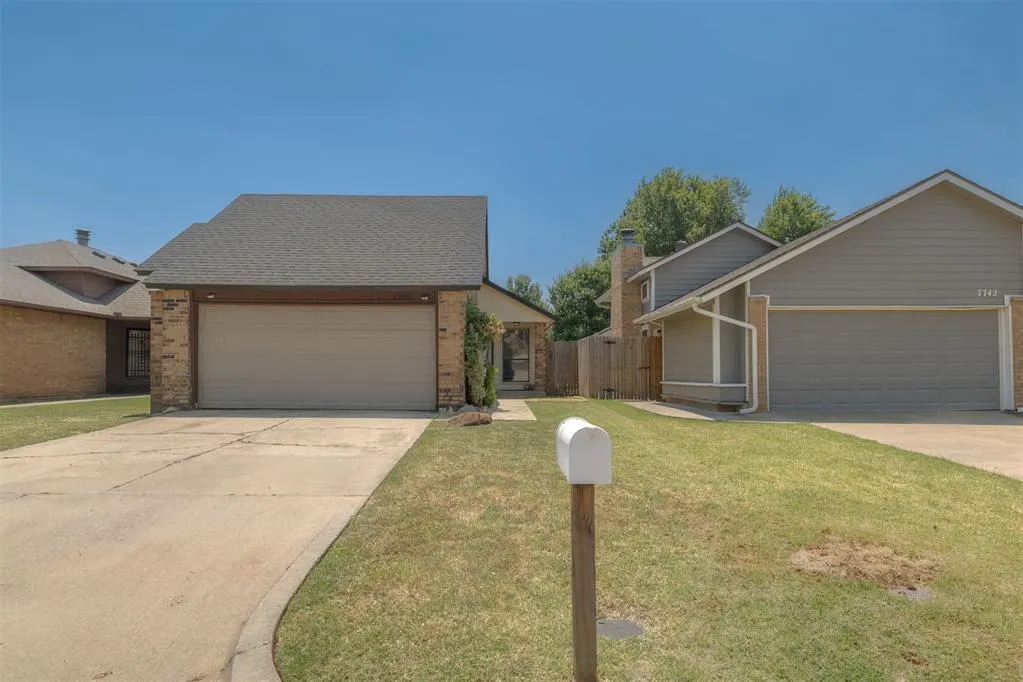 Front exterior — 7740 Doris Drive, Oklahoma City, OK 73162