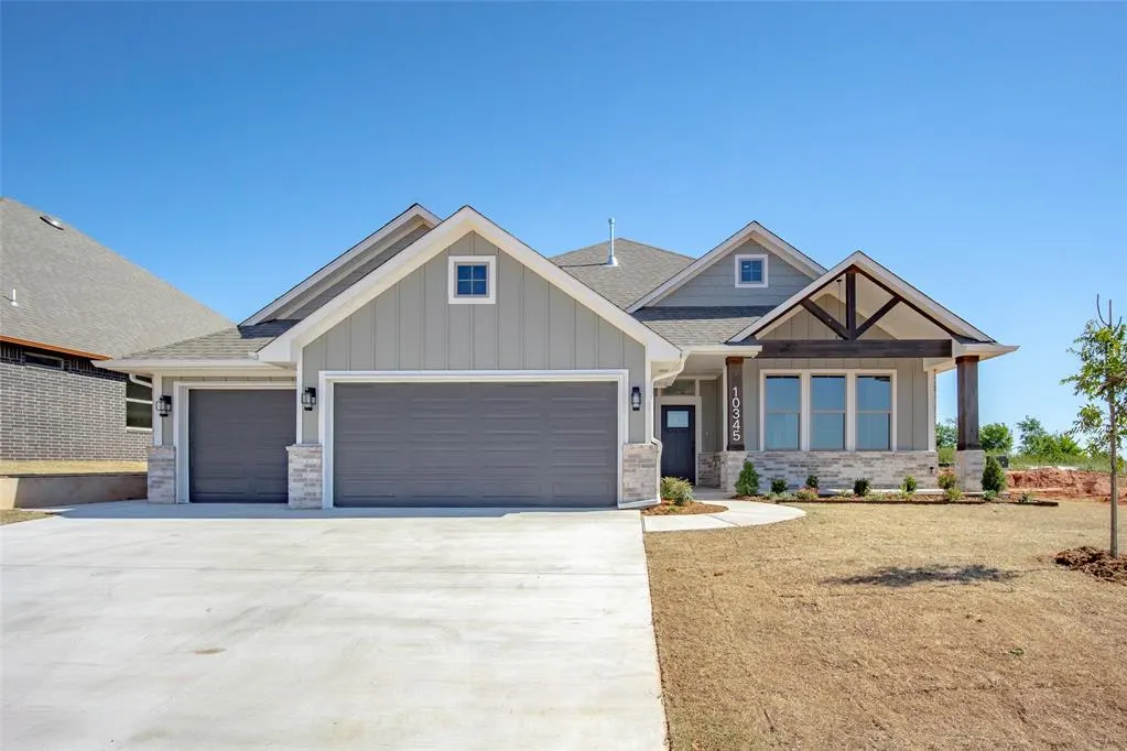 Front exterior — 10345 SW 49th Street, Mustang, OK 73064