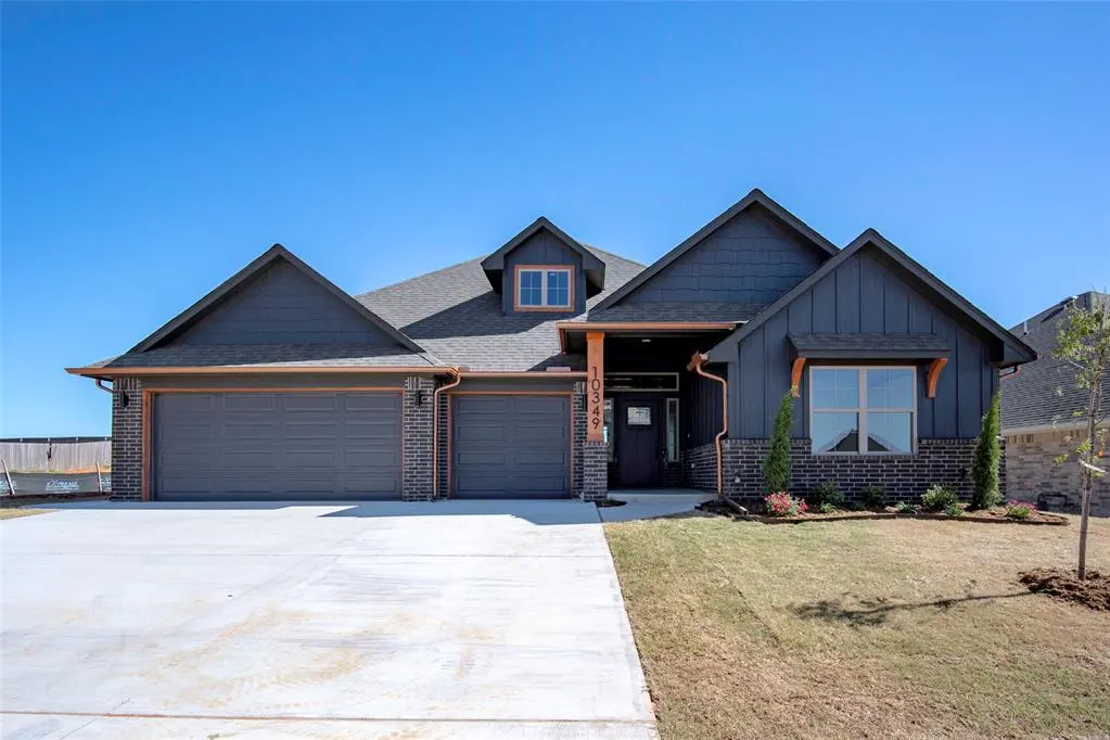 Front exterior — 10349 SW 49th Street, Mustang, OK 73064