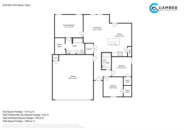 Photo 3 — 9117 NW 127th Street, Yukon, OK 73099