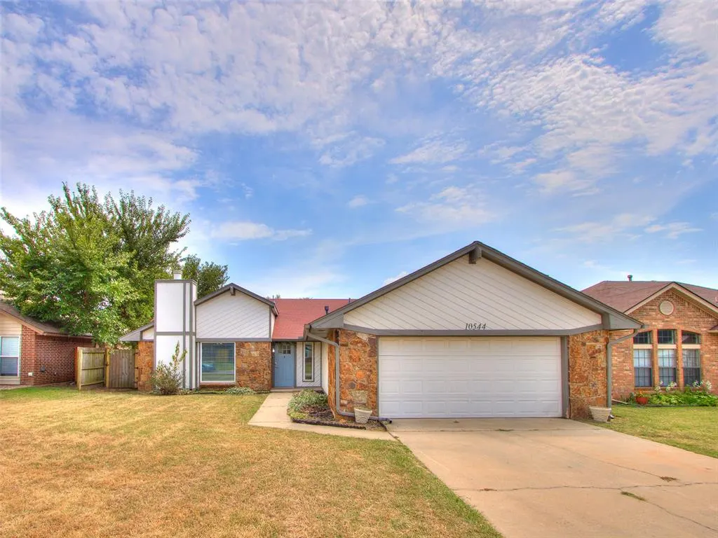 Front exterior — 10544 Ricky Lane, Oklahoma City, OK 73130