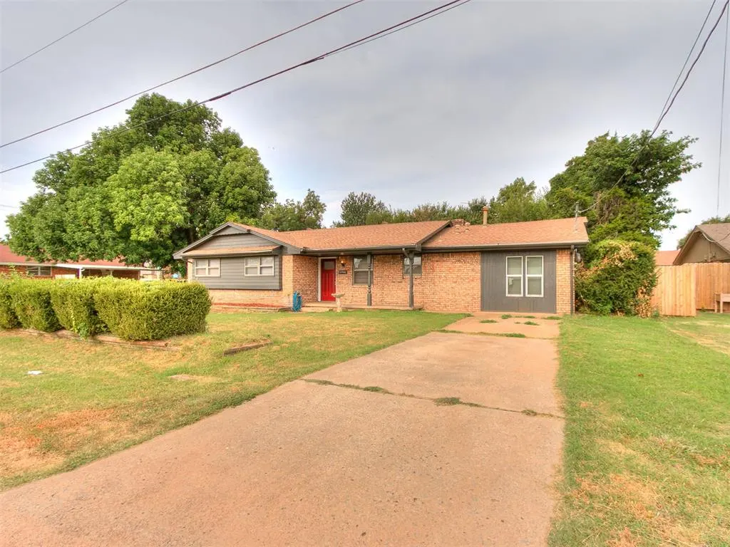 Front exterior — 3705 N Donna Avenue, Bethany, OK 73008