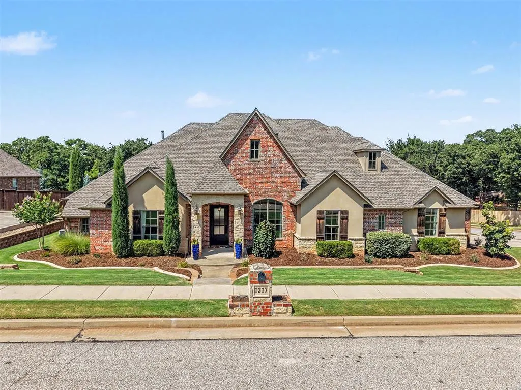 Front exterior — 1317 Autumn Creek Drive, Edmond, OK 73003