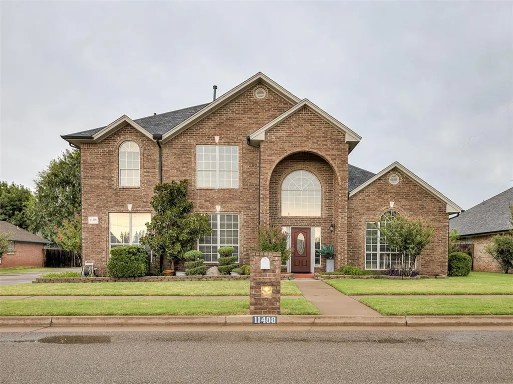 Front exterior — 11408 Rosehaven Drive, Oklahoma City, OK 73162