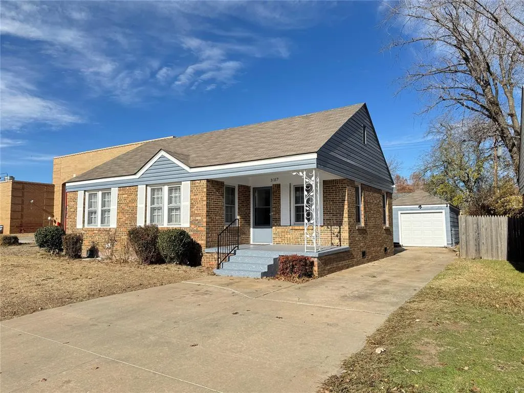 Front exterior — 3117 NW 23rd Street, Oklahoma City, OK 73107