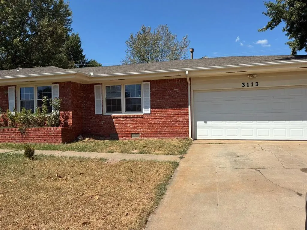 Front exterior — 3113 Mockingbird Lane, Oklahoma City, OK 73110