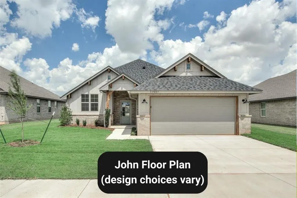 Front exterior — 12004 Rockbed Drive, Yukon, OK 73099