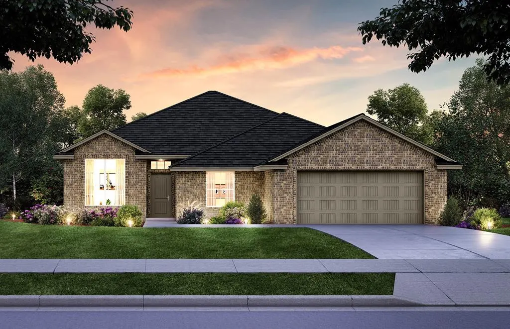 Front exterior — 7617 Westhall Drive, Oklahoma City, OK 73132
