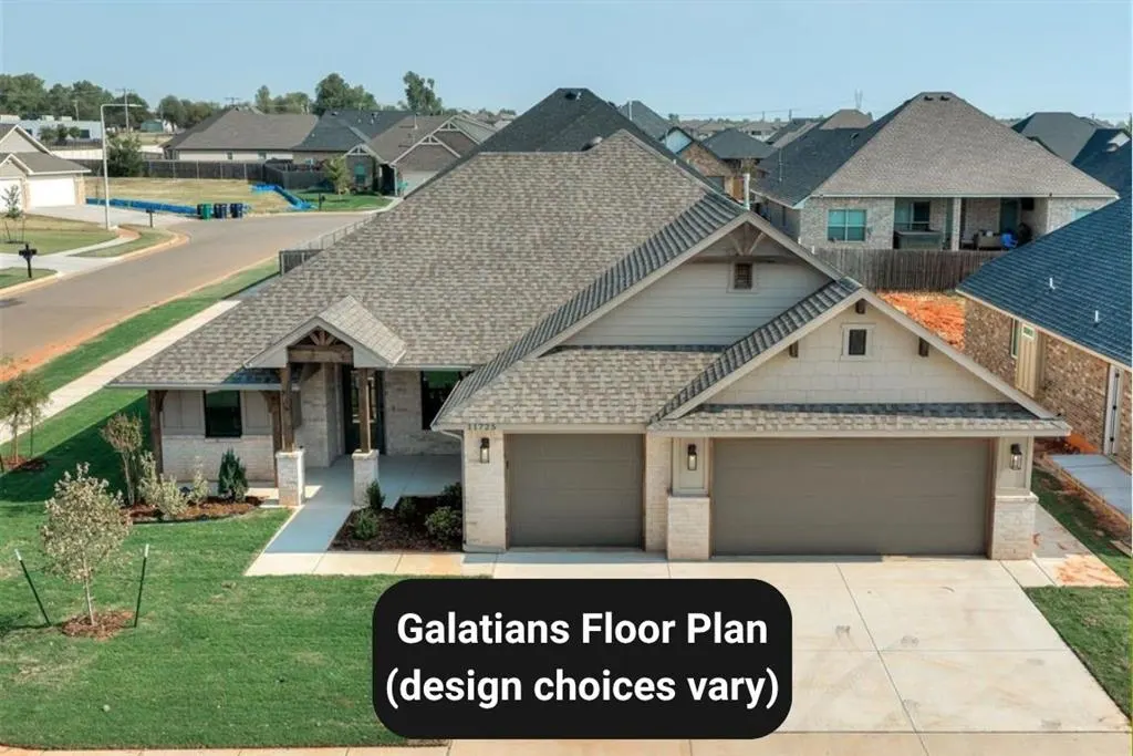 Front exterior — 11917 Rockbed Drive, Yukon, OK 73099