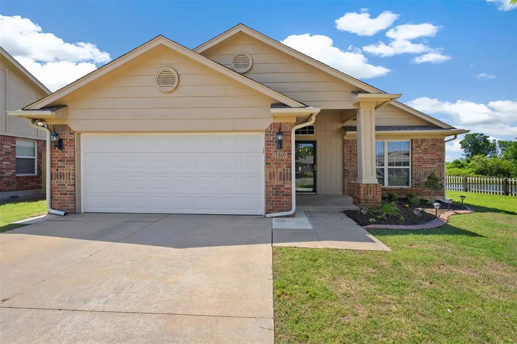 Front exterior — 15809 Windstop Court, Oklahoma City, OK 73170